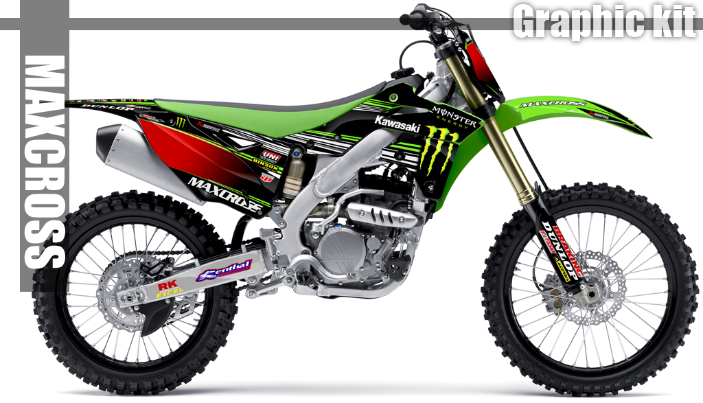KAWASAKI KX250F KX450F 2012-2016' MONSTER STYLE